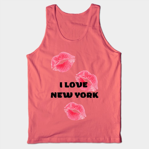 I LOVE NEW YORK Tank Top by COSTALEGENDS